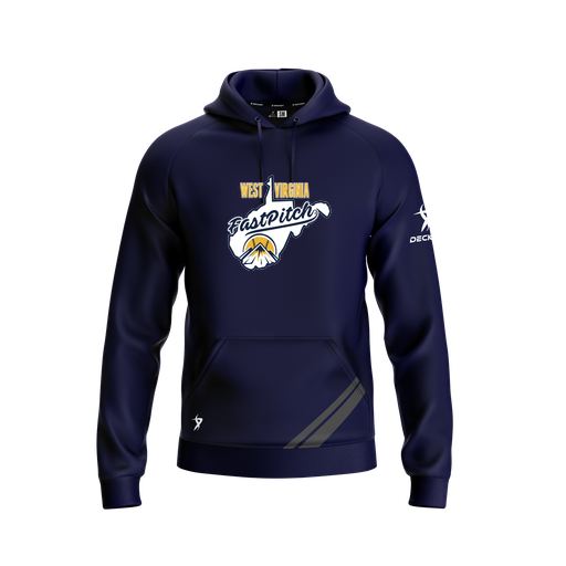 [FOLHSMNV-YXS-LOGO1] Decker Summit Hoodie (Youth XS, Navy, Logo 1)