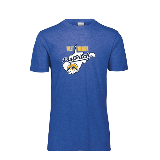 [FTSCUBNV-AS-LOGO1] Decker Men's Tri-Blend T-Shirt - Short Sleeve (Adult S, Navy, Logo 1)