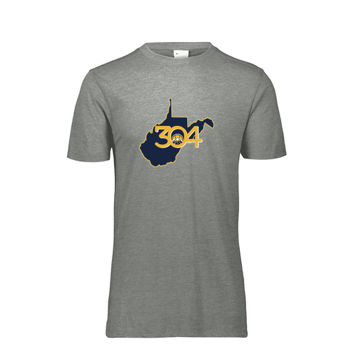 [FTSCUBGY-YS-LOGO2] Decker Youth Tri-Blend T-Shirt - Short Sleeve (Youth S, Gray, Logo 2)