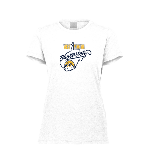 [FTSCUBWH-FAXS-LOGO1] Decker Women's Tri-Blend T-Shirt - Short Sleeve (Female Adult XS, White, Logo 1)