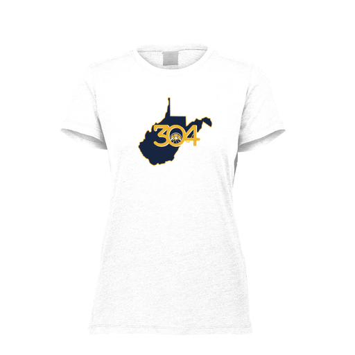 [FTSCUBWH-FAXS-LOGO2] Decker Women's Tri-Blend T-Shirt - Short Sleeve (Female Adult XS, White, Logo 2)