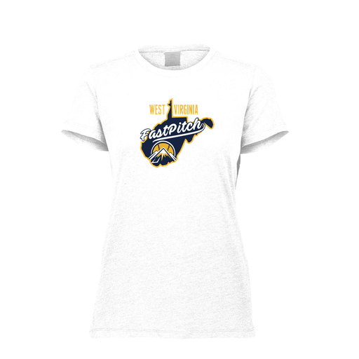 [FTSCUBWH-FAXS-LOGO3] Decker Women's Tri-Blend T-Shirt - Short Sleeve (Female Adult XS, White, Logo 3)