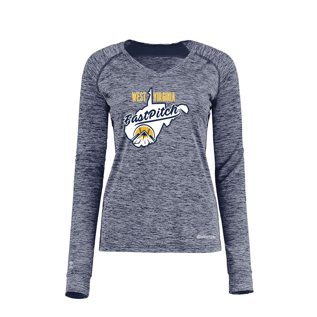 Ladies Electric Long Sleeve Shirt