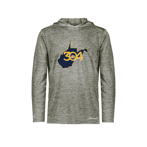 [FOLHCGGY-YS-LOGO2] Decker Youth Charge Hoodie (Youth S, Gray, Logo 2)